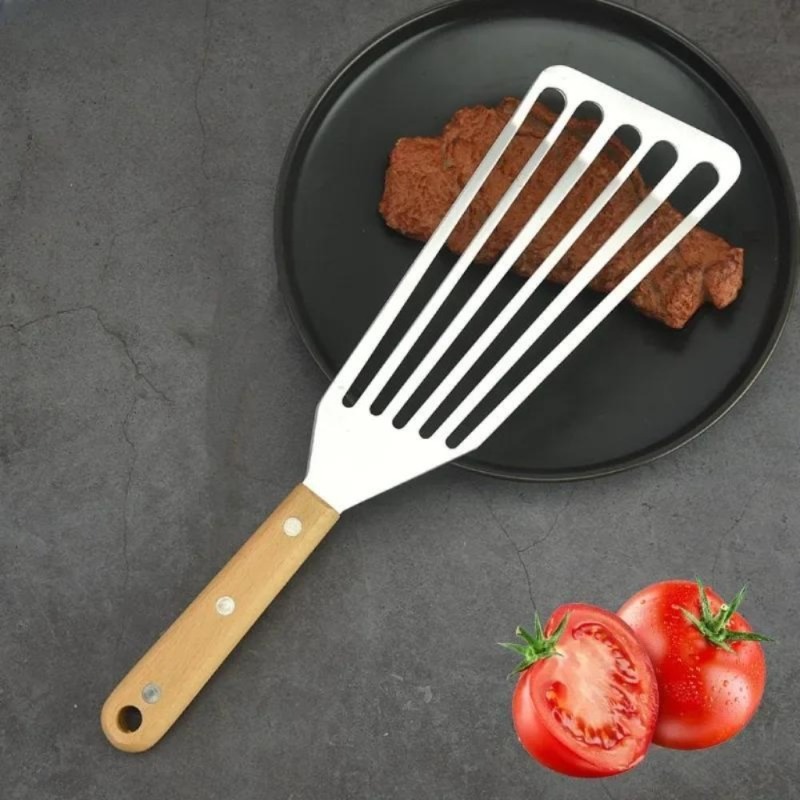 Home Cooking Supplies - مجرفة مثقوبة من الفولاذ المقاوم للصدأ