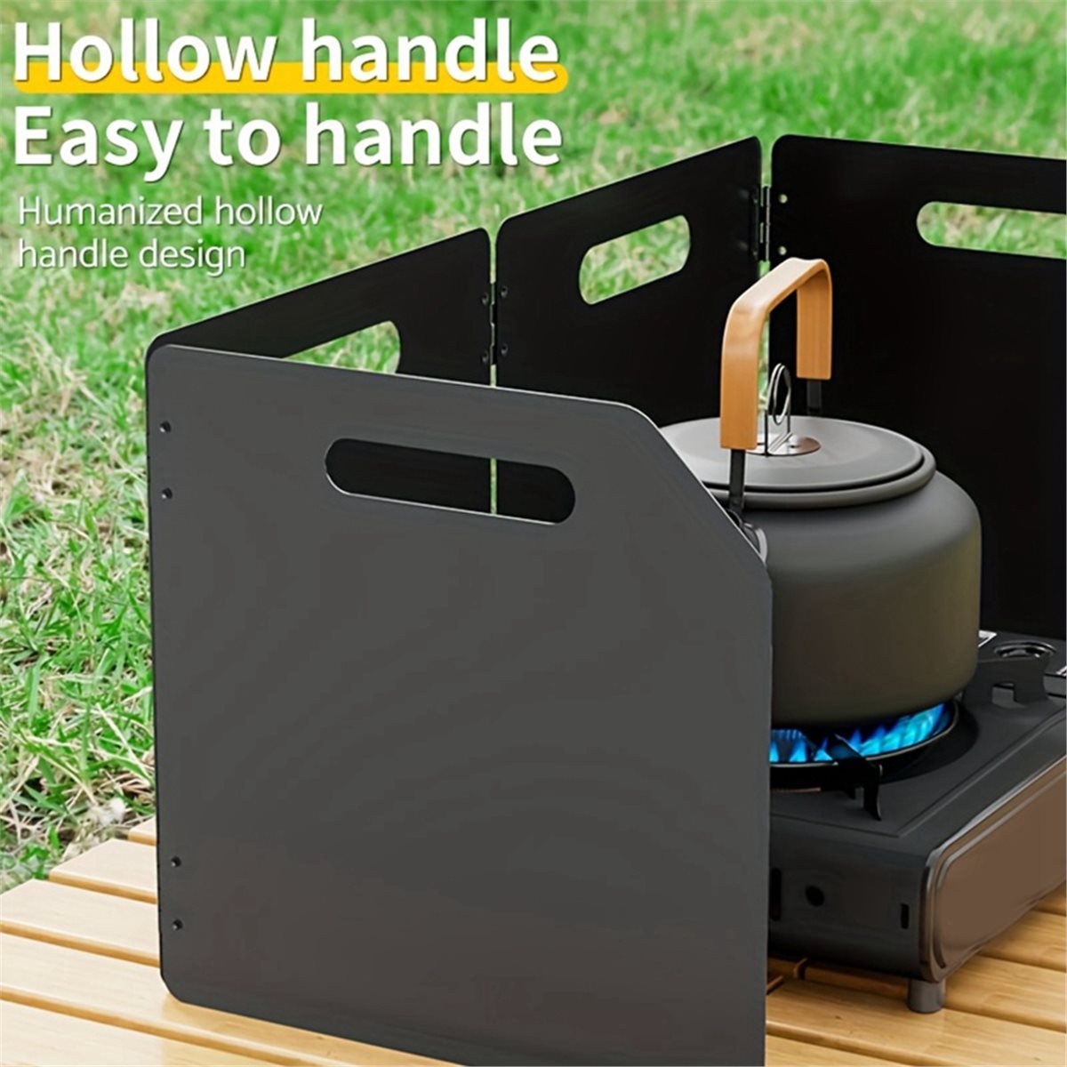 واقي رياح رباعي الطيات للطهي ف - مراجعة Home Cooking Adventure وسعره