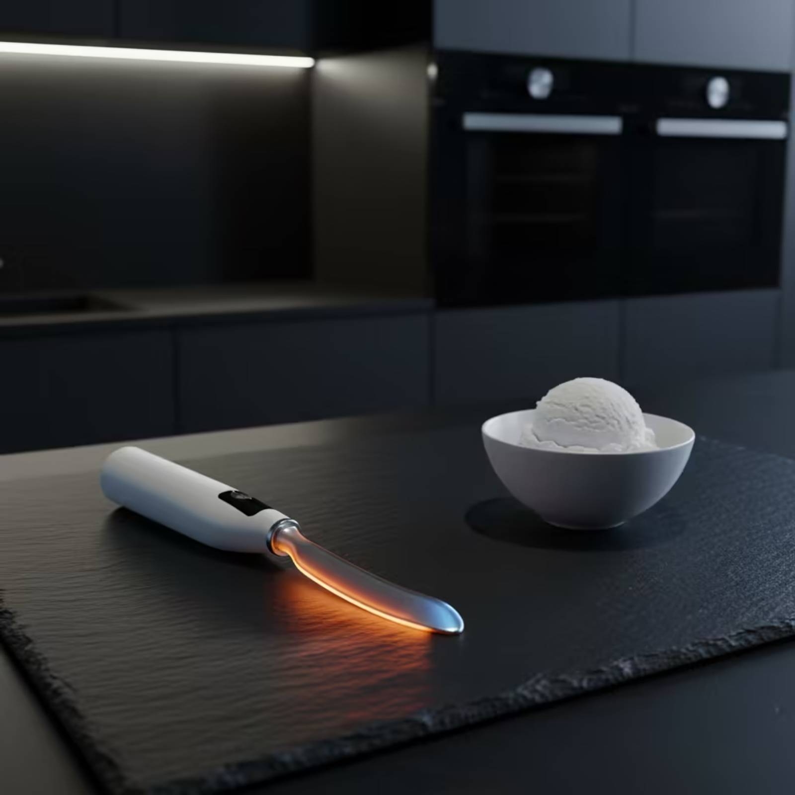 مغرفة آيس كريم كهربائية قابلة  - مراجعة Home Cooking Kitchen وسعره