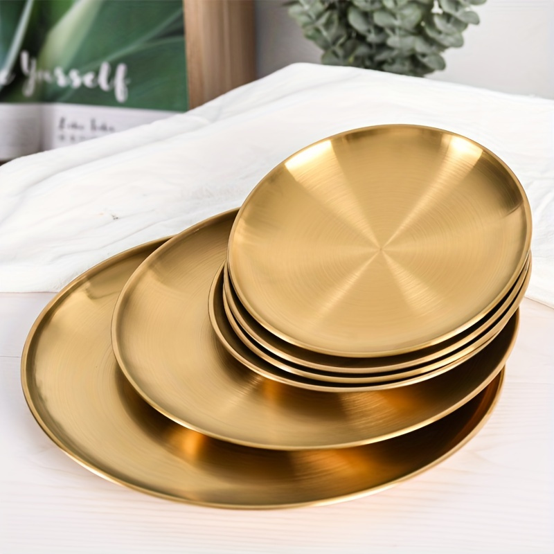 قطعتان، أطباق بيتزا ذهبية، طبق - مراجعة Home Cooking Dishes وسعره