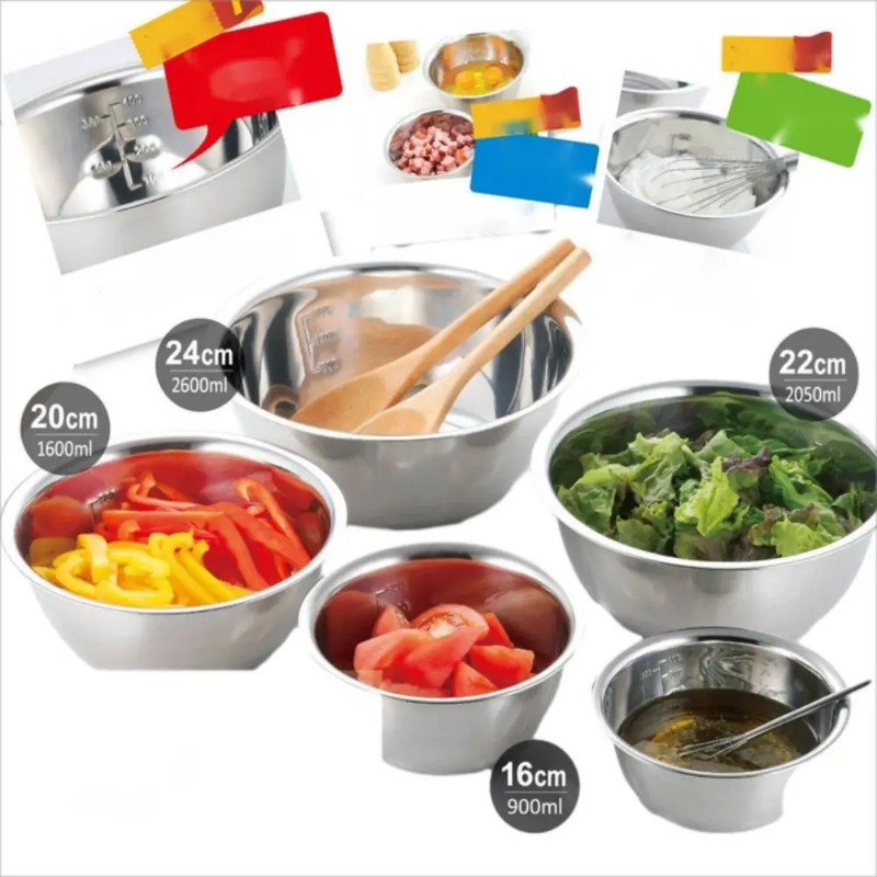 أوعية خلط من الفولاذ المقاوم ل - مراجعة Home Cooking Supplies وسعره
