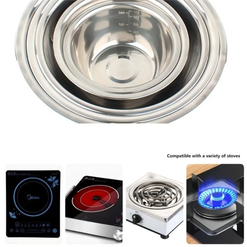 أوعية خلط من الفولاذ المقاوم ل - مراجعة Home Cooking Supplies وسعره
