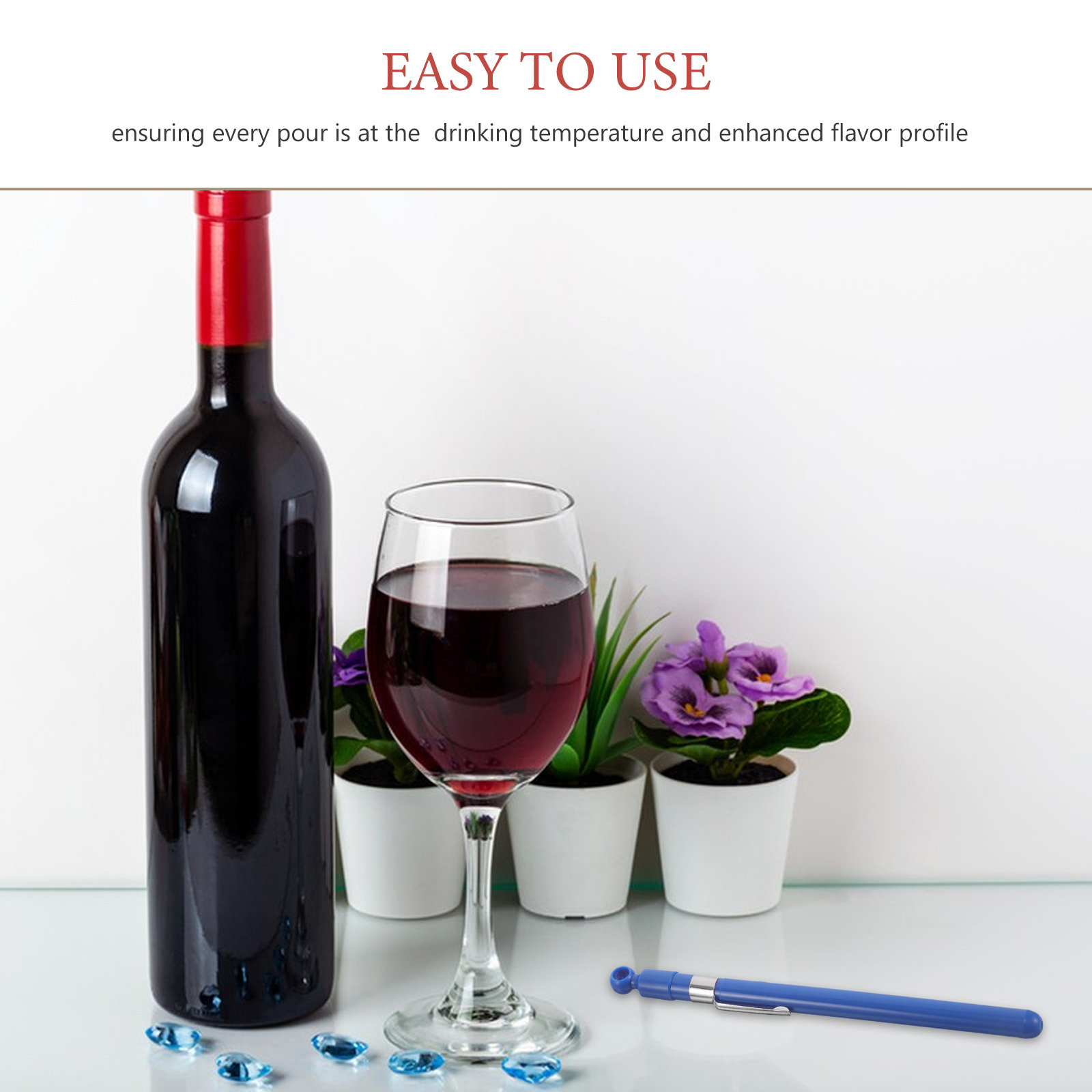 مقياس حرارة زجاجي سهل القراءة  - مراجعة Home Cooking Kitchen وسعره