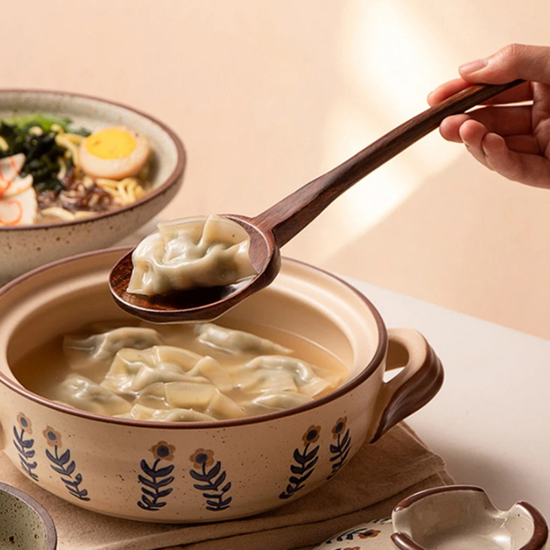ملعقة خشبية طويلة للرامن، أدوا - مراجعة Home Cooking Services وسعره