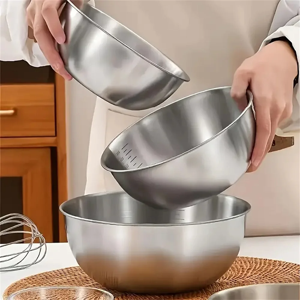 طقم أوعية ستانلس ستيل 1-3 قطع  - مراجعة Home Cooking Cookbook وسعره