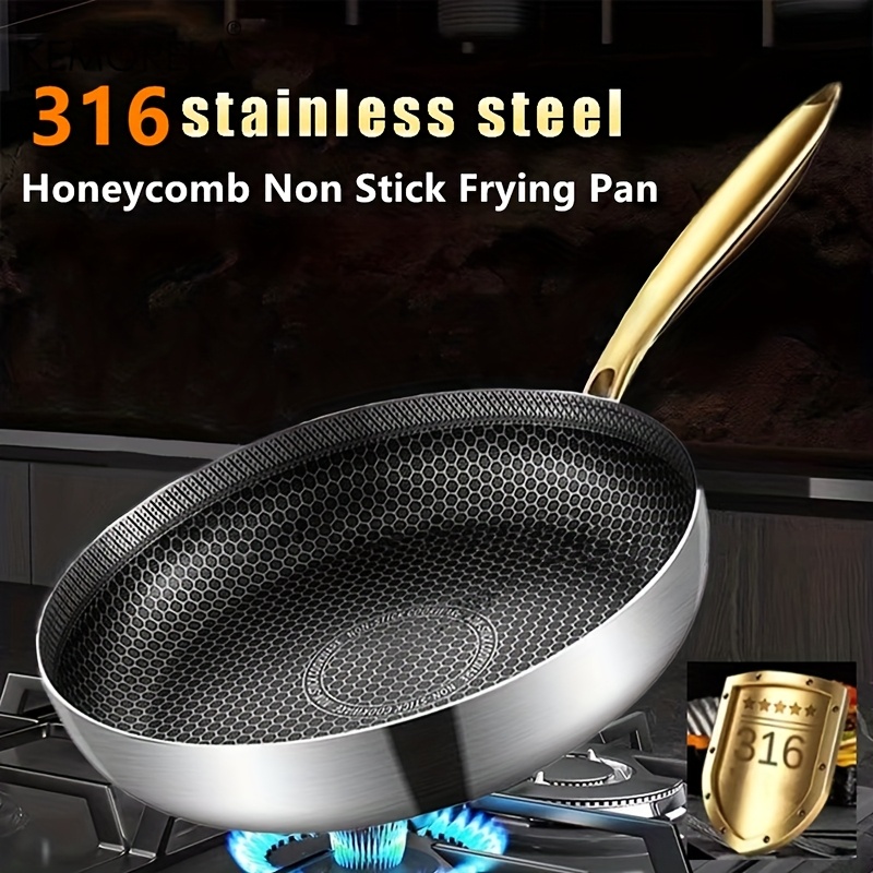 316 الفولاذ المقاوم للصدأ مقلا - مراجعة Home Cooking Cookbook وسعره