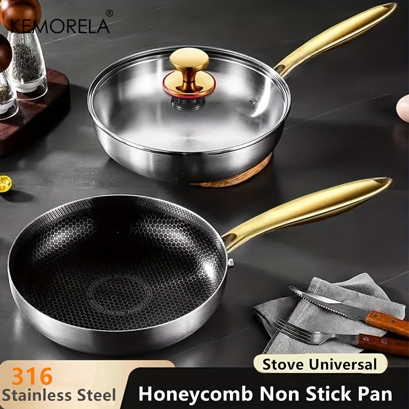 316 الفولاذ المقاوم للصدأ مقلا - مراجعة Home Cooking Cookbook وسعره